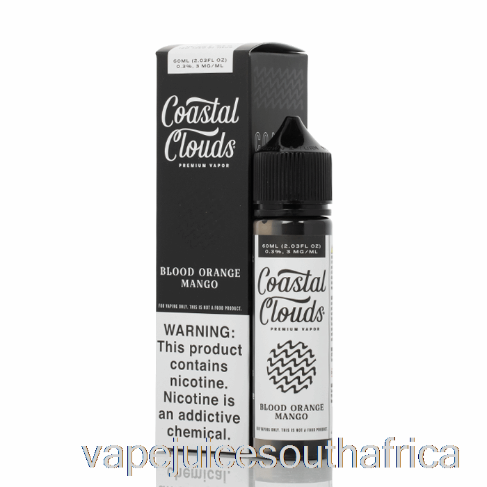 Vape Pods Blood Orange Mango - Coastal Clouds Co. - 60Ml 0Mg
